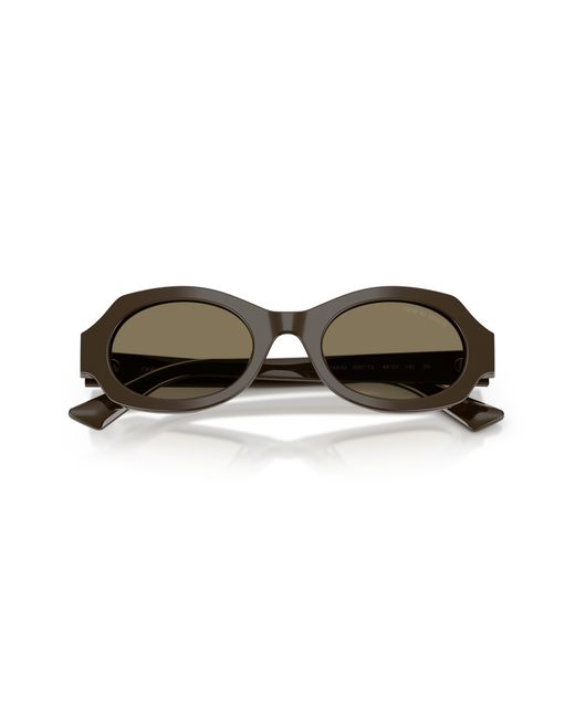Giorgio Armani Black Ar8245Hu 630773 Sunglasses Acetate Geometric Normal