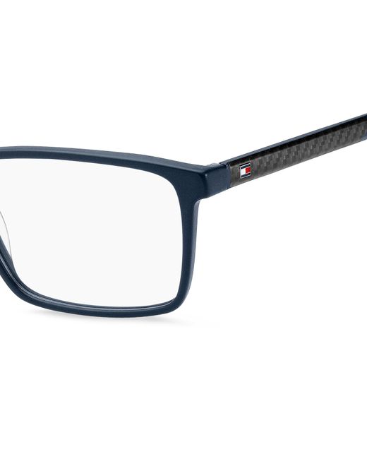 Tommy Hilfiger Black Th 2198 Pjp Optical Frames Acetate Squared Normal for men