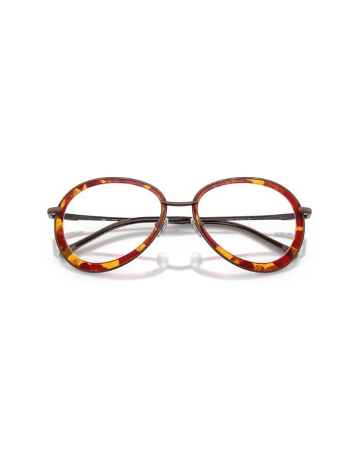 DIESEL Black Dl5007 105 Optical Frames Metal Round Normal