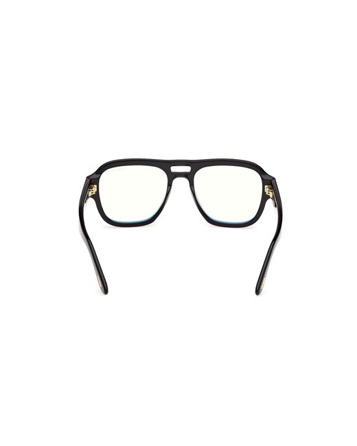 Tom Ford Black Ft6085-B 001 Optical Frames Acetate Squared Normal for men