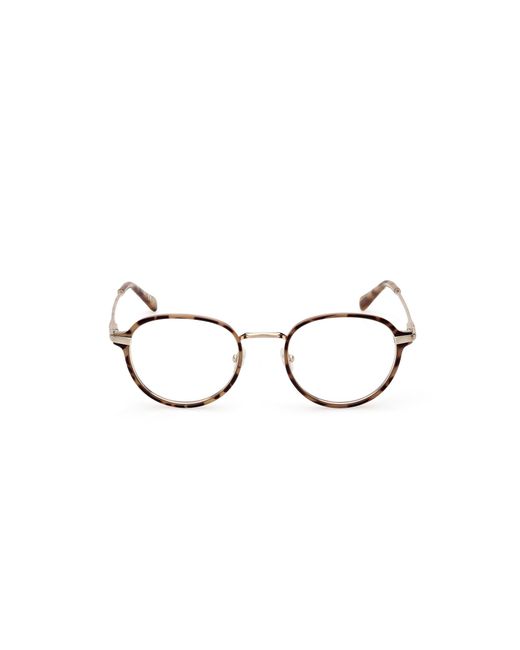 Guess Black Gu50079 053 Optical Frames Injected Round Normal for men