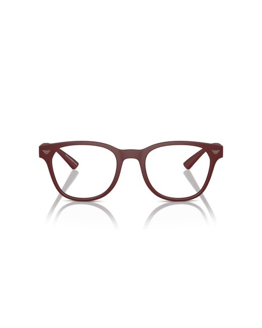 Emporio Armani Black Ea3240U 6101 Optical Frames Injected Transparent Pantos Normal for men