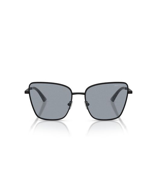 Jimmy Choo Black Jc4023J 30014R Sunglasses Metal Squared Normal