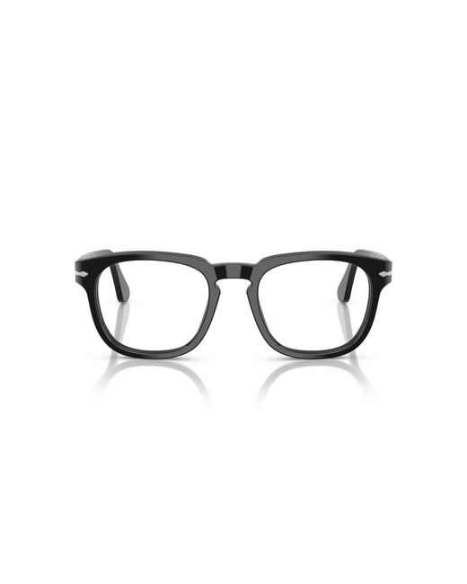 Persol Black Po3376V 95 Optical Frames Acetate Squared Normal