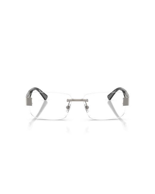 Versace Black Ve1310 1001 Optical Frames Metal Pillow Normal for men