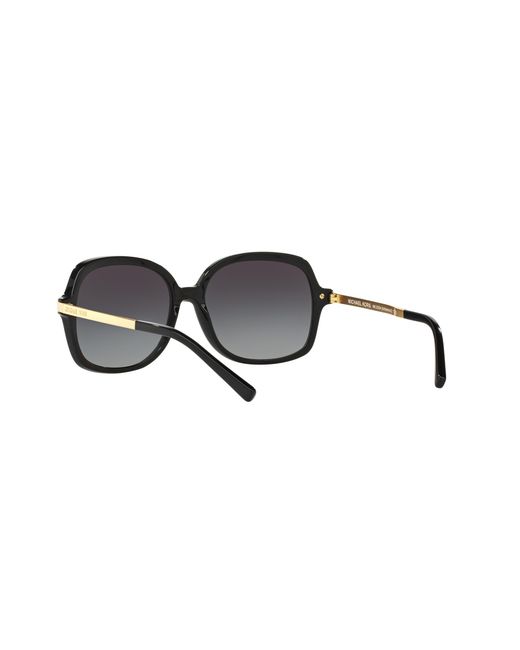 Michael Kors Black Mk2024 Adrianna Ii 316011 Sunglasses Acetate Squared Normal Shaded