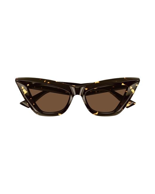 Bottega Veneta Black Bv1101S 002 Sunglasses Acetate Cat Eye