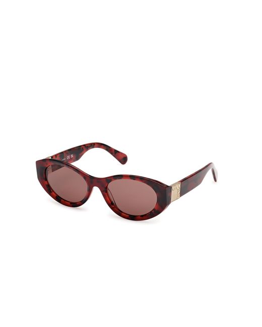 MAX&Co. Multicolor Mo0123 54E Sunglasses Acetate Round Normal