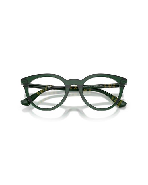 Burberry Black Be2429 4161 Optical Frames Acetate Round Normal