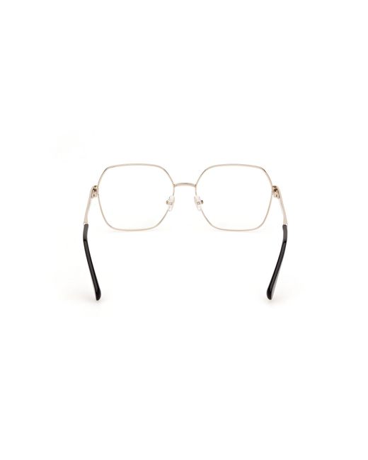 MAX&Co. Black Mo5139 001 Optical Frames Metal Squared Normal