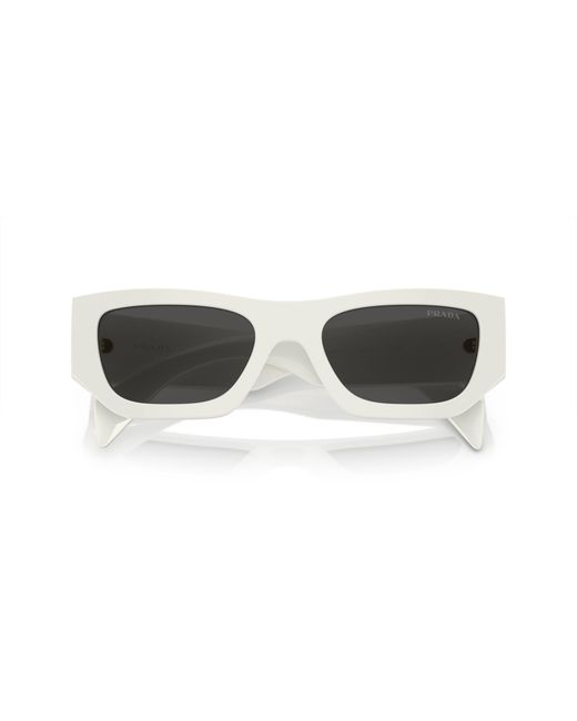 Prada Black Pr A01S 17K08Z Sunglasses Acetate Pillow Normal
