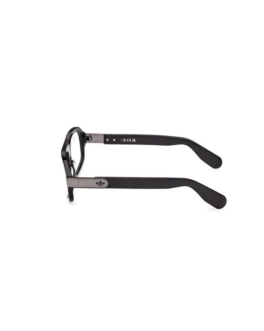 Adidas Black Or5123 001 Optical Frames Acetate Squared Normal