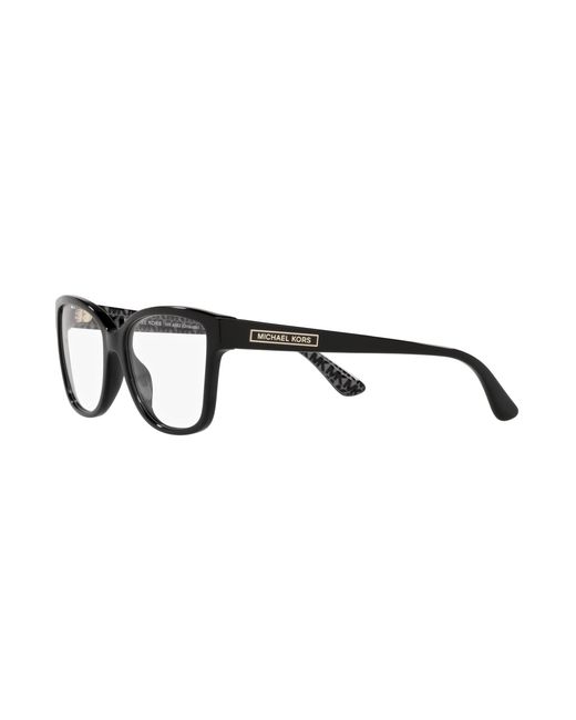 Michael Kors Black Mk4082 Orlando 3005 Optical Frames Acetate Transparent Squared Normal