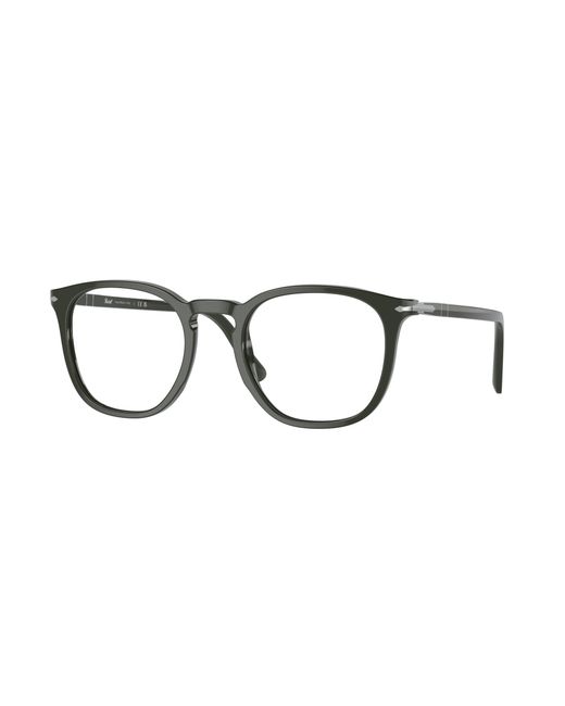 Persol Black Po3318V 1188 Optical Frames Acetate Transparent Pantos Normal