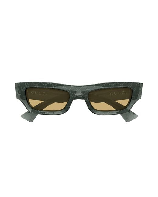 Gucci Black Gg1839S 009 Sunglasses Acetate Squared for men
