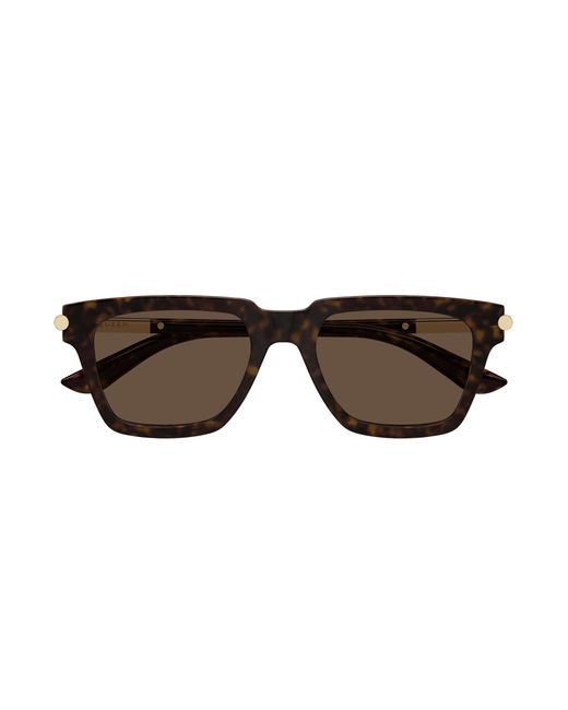 McQueen Black Am0519S 002 Sunglasses Acetate Squared for men