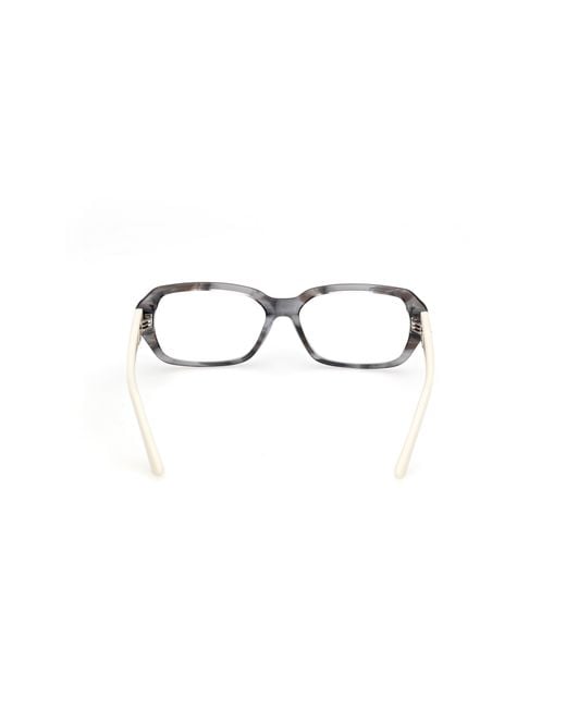 Guess Black Gu50380 20 Optical Frames Acetate Geometric Normal