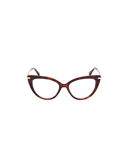 Max Mara Black Mm5145 052 Optical Frames Acetate Cat Eye Normal