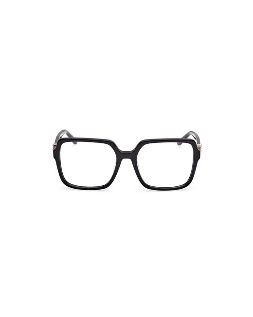 Guess Black Gu50228 001 Optical Frames Acetate Squared Normal