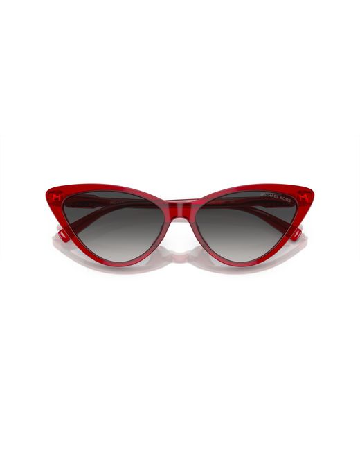Michael Kors Black Mk2195U Harbour Island 39558G Sunglasses Acetate Cat Eye Normal Shaded