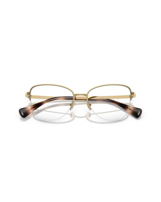 Ralph Lauren Black Ra6061 9443 Optical Frames Metal Geometric Normal