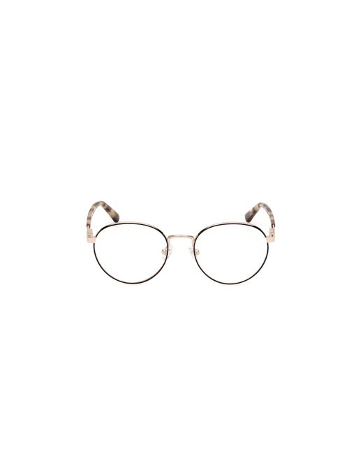 Guess Black Gu8274 033 Optical Frames Aluminum Round Normal