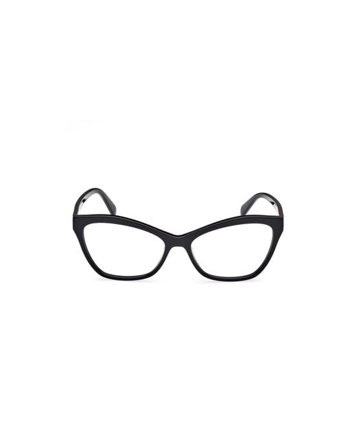 Emilio Pucci Black Ep5242 090 Optical Frames Acetate Squared Normal
