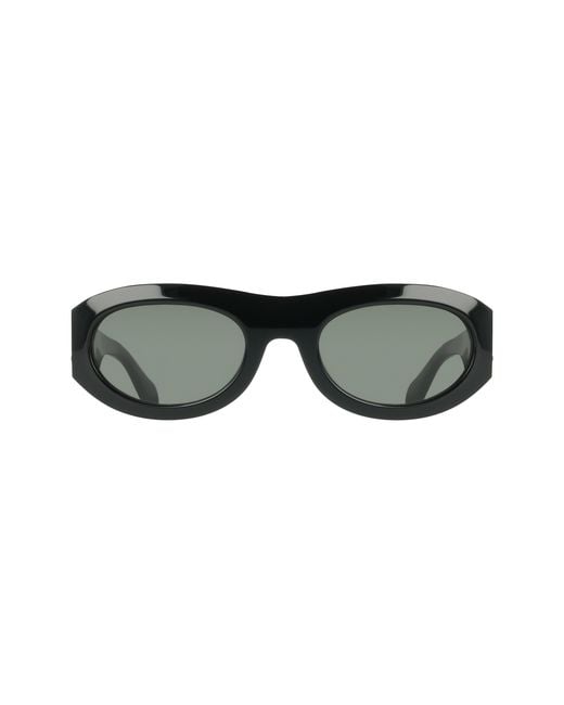 Ferragamo Black Sf2082Se 001 Sunglasses Acetate Round Normal