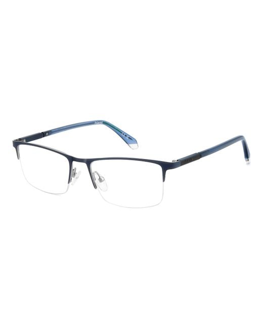 Polaroid Black Pld D599 Ku0 Optical Frames Metal Squared Normal for men