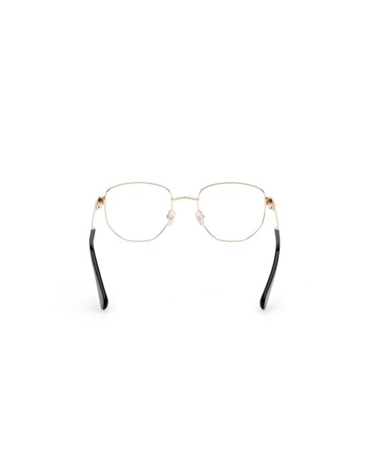 MAX&Co. Black Mo5183 032 Optical Frames Metal Geometric Normal