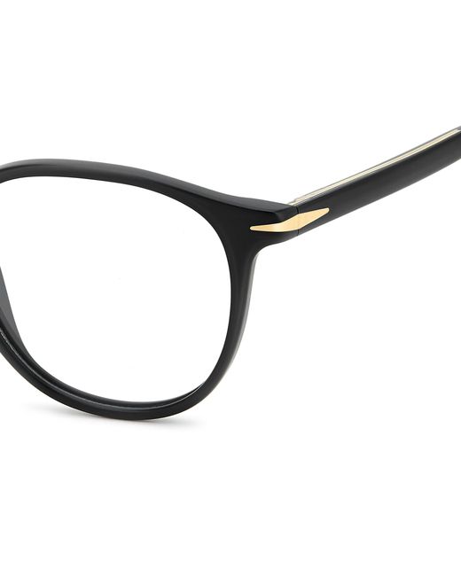 David Beckham Black Db 1018 003 Optical Frames Acetate Round for men