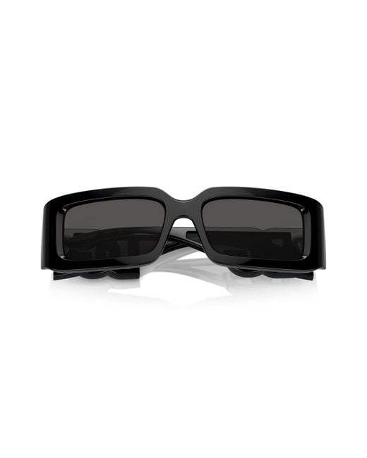 Dolce & Gabbana Black Dg6197 501/87 Sunglasses Nylon Squared Normal
