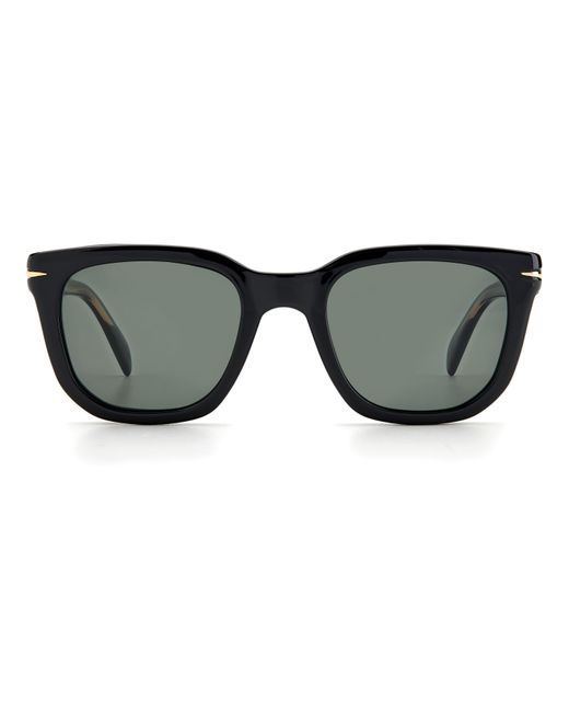 David Beckham Black Db 7043/Cs 807/Uc Sunglasses Acetate Squared for men