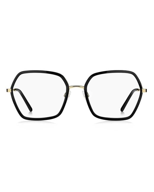 Marc Jacobs Black Marc 665 Rhl Optical Frames Metal Geometric