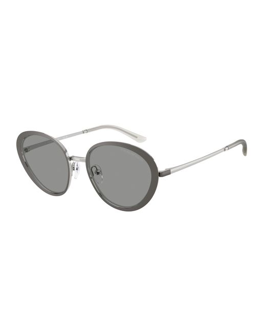 Emporio Armani Black Ea2177 3003/1 Sunglasses Metal Geometric Normal