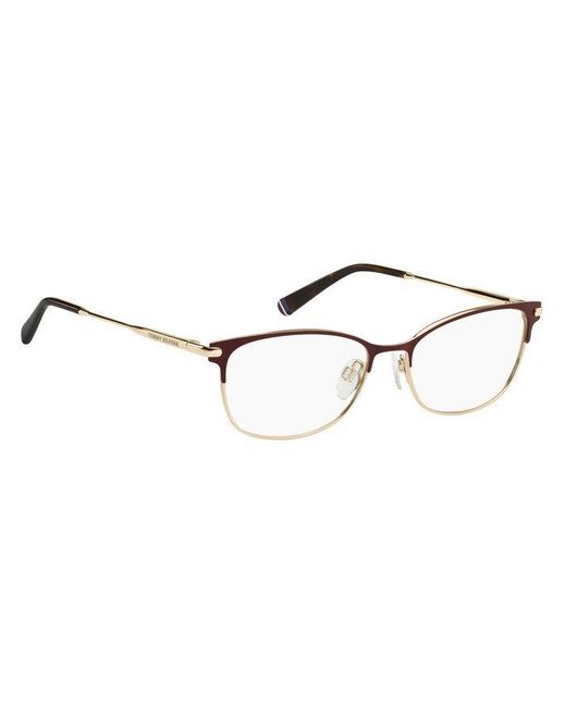 Tommy Hilfiger Black Th 1958 E28 Optical Frames Steel Squared
