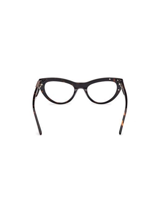 Guess Black Gm50036 052 Optical Frames Acetate Cat Eye Normal