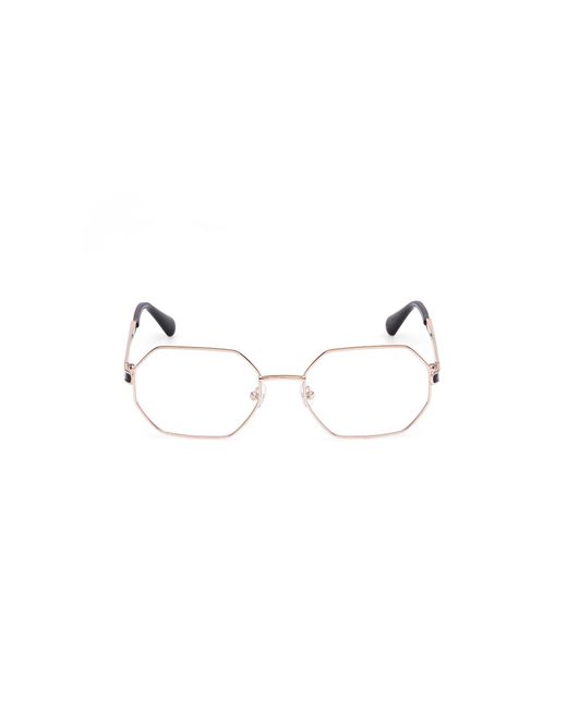 MAX&Co. Black Mo5163 028 Optical Frames Metal Geometric Normal