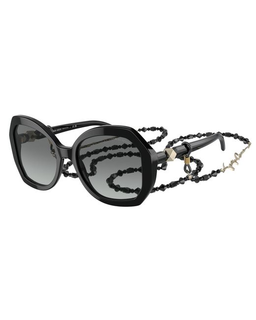 Giorgio Armani Black Ar8180 500111 Sunglasses Acetate Pilot Normal Shaded