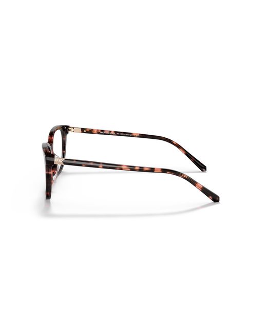 Michael Kors Black Mk4085U Edinburgh 3009 Optical Frames Acetate Transparent Squared Normal