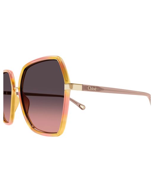 Chloé Black Ch0262S 003 Sunglasses Bio-Inject Squared