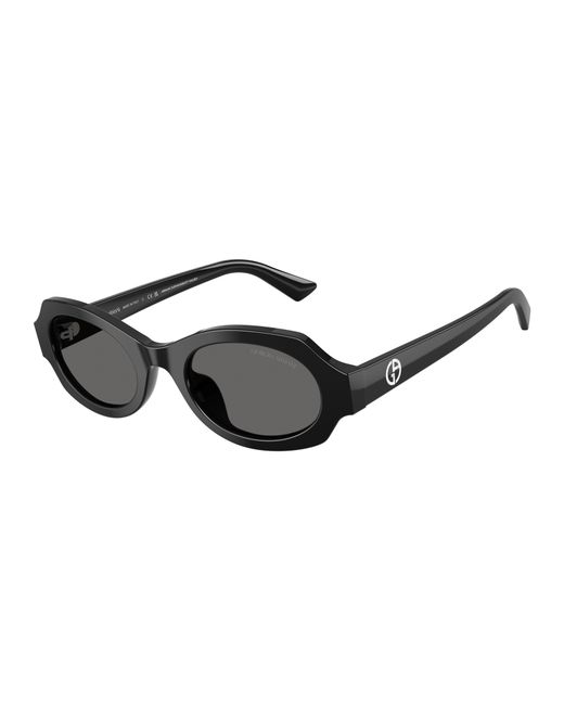 Giorgio Armani Black Ar8245Hu 587587 Sunglasses Acetate Geometric Normal