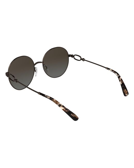 Longchamp Black Lo188S 206 Sunglasses Metal Round Normal