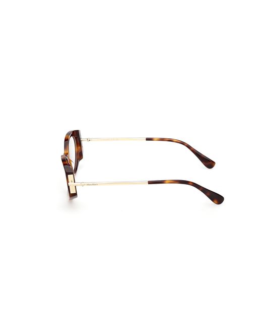 Max Mara Black Mm5204 052 Optical Frames Acetate Round Normal