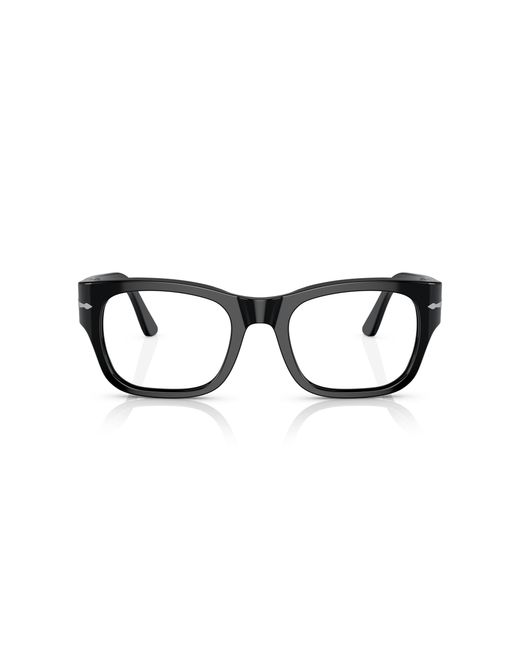 Persol Black Po3297V 95 Optical Frames Acetate Transparent Squared Normal
