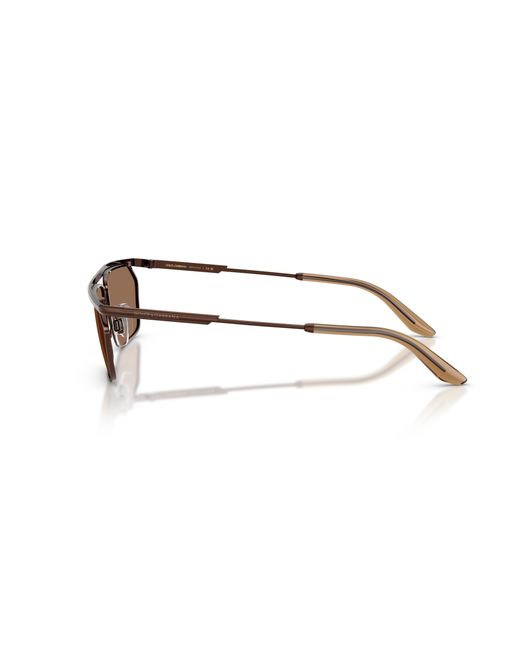 Dolce & Gabbana Black Dg2327 133673 Sunglasses Metal Squared Normal for men