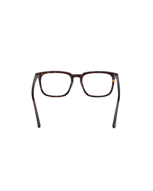 Web Black We5430 052 Optical Frames Acetate Squared Normal for men