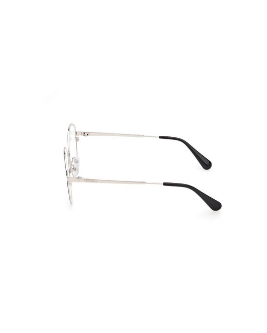 MAX&Co. Black Mo5165 005 Optical Frames Metal Round Normal