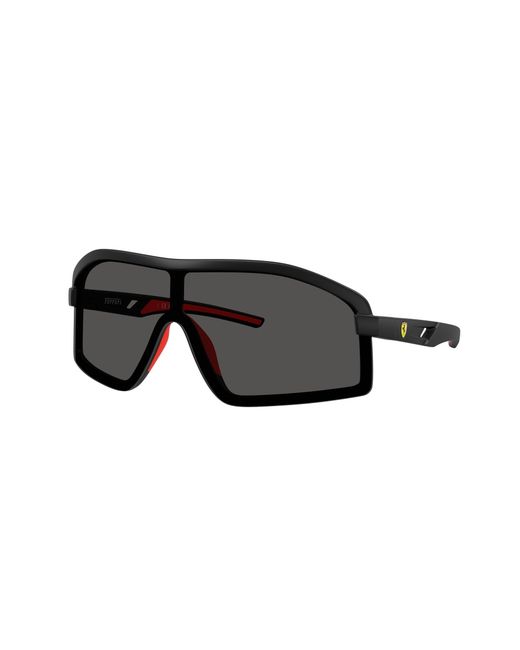FERRARI SCUDERIA Black Fz6010U 504/87 Sunglasses Injected Geometric Normal for men