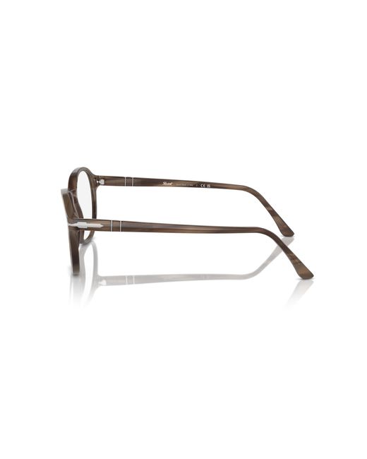 Persol Black Po3343V 1208 Optical Frames Acetate Transparent Pantos Normal